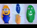 4 Kreasi Mango Pet Mainan Viral Tik Tok || Mango Pet Minions | Cookie Monster |Hijau Hulk |Anak Ayam