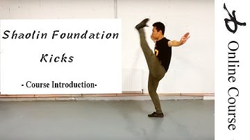 Shaolin Kung Fu Foundation Kicks Course - Introduction