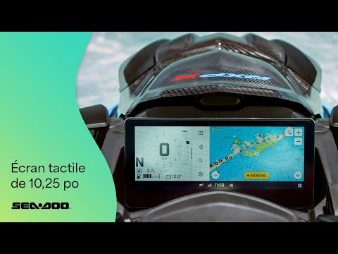 Connectez-vous à l'extraordinaire avec l'écran tactile de 10,25 po | Sea-Doo thumbnail