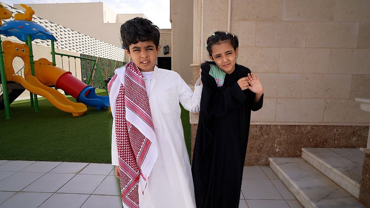 الاخ العنيد على خواته ! لولو