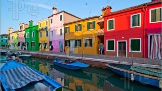 БУРАНО -  ОСТРОВ СКАЗКА - УКРАШЕНИЕ ВЕНЕЦИИ  Burano Venice  Italy