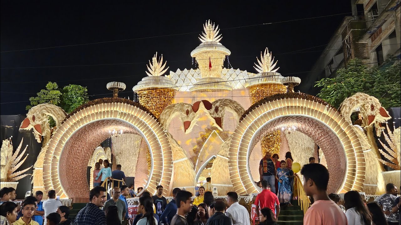DIBRUGARH DURGA PUJA 2024 || SOURAV VLOGS ||