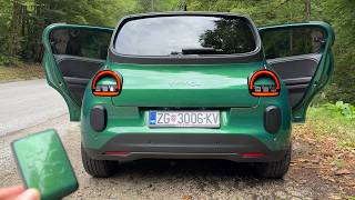 RENAULT TWINGO 2026 - PRACTICALITY, opening rear windows, innovative CENTRAL STORAGE area