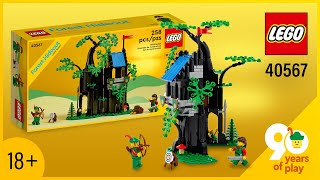 LEGO® Forest Hideout (40567)[258 pcs] Speed Build | Top Brick Builder +18