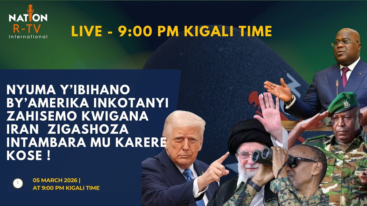 NYUMA Y'IBIHANO BY'AMERIKA - INKOTANYI ZAHISEMO KWIGANA IRAN ZIGASHOZA INTAMBARA Y'AKARERE