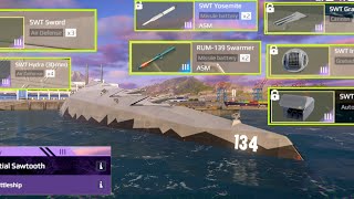 Spatial Sawtooth- New event battleship review🔥Modern Warships screenshot 3