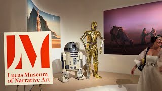 The Lucas Museum: Star Wars displays  Lucas In Action
