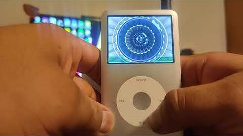 Vortex - Quick Gameplay on a iPod Classic 6.5 gen - Click Wheel Game