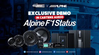 ‼️EXCLUSIVELY‼️DEMO SYSTEM ALPINE F1STATUS #CARTENSSTYLE #CARTENSAUDIO