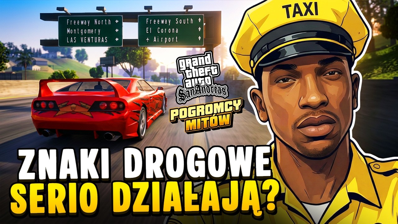 CZY UŻYWAJĄC TYLKO ZNAKÓW DOJEDZIEMY DO CELU? | POGROMCY MITÓW GTA SAN ANDREAS! (192)