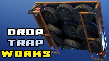 Drop Trap - How it works and why to use it NOW - FortNite Save The World