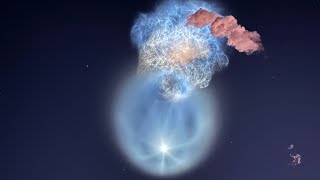 Space Jellyfish Effect SpaceX Falcon 9 Launch from Cape Canaveral | CRS-35 ISS Mission