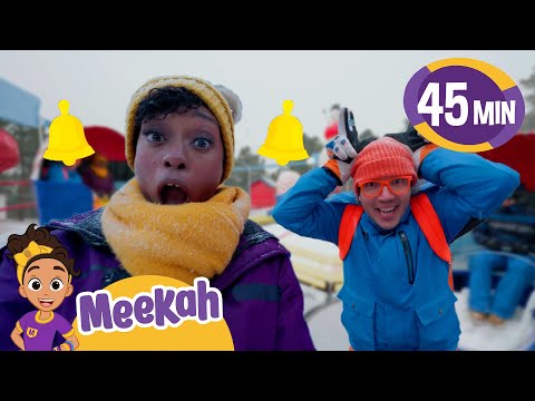 Jingle Bells 🎅🎄+ MORE Christmas Songs! | Holiday Special | Meekah Educational Videos for Kids