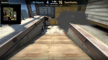 m0NESY Vertigo Ramp Sandbag One Way Smoke (CS:GO TRICKS)