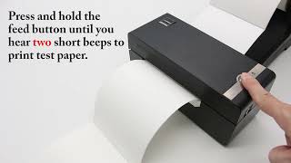Print Small? Print Blank? Feed button red light? Keeps printing blank pages? Solve them - LUFIER