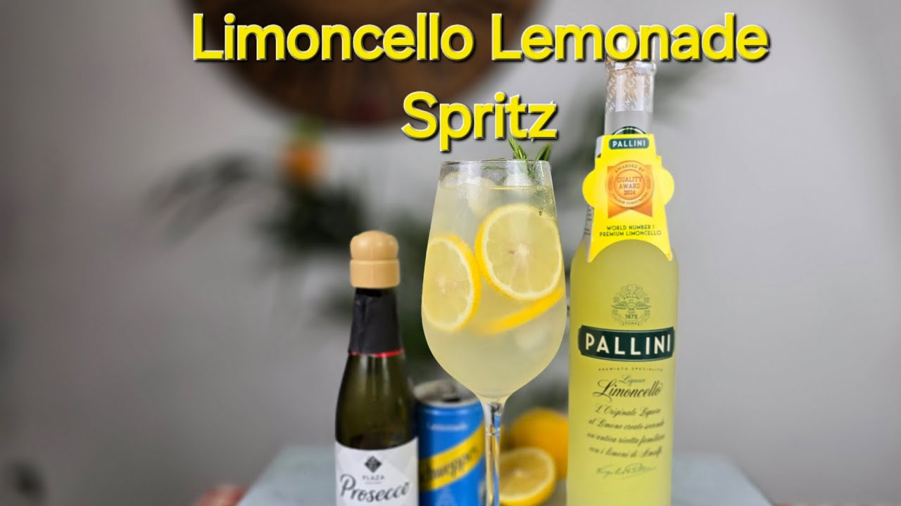 Limoncello Lemonade Spritz recipe 