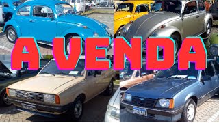 PREÇOS DOS CARROS ANTIGOS A VENDA NO 57º ENCONTRO DE ANTIGOS DA MOOCA - SP / 2024 #carrosantigos