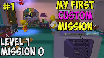 Simpson Hit & Run : MY FIRST CRAPPY CUSTOM MISSION (1080p)