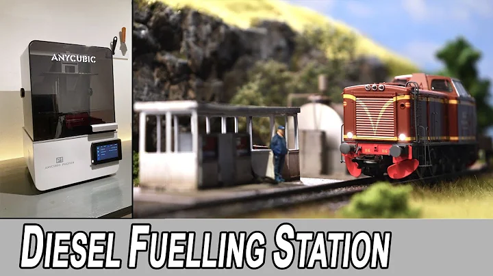 HO-Scale Diesel Fueling Facility Build with Anycubic Photon P1