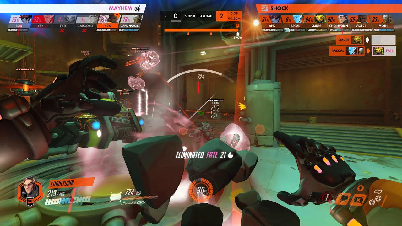 Choihyobin - Junkertown - San Francisco Shock vs. Florida Mayhem