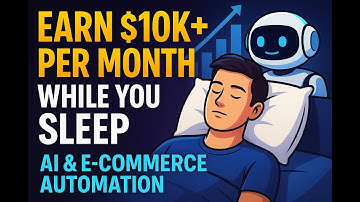 Earn 10k+ per month While You Sleep with AI! E commerce Automation Guide 2025