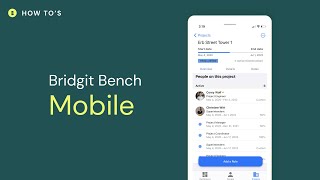 Construction Workforce Planning On The Go Bridgit Bench Mobile App