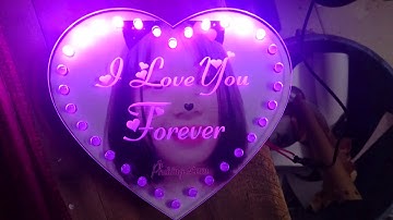 led trái tim tặng người tôi yêu