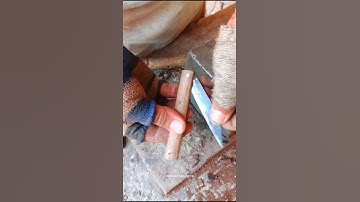 Amazing process of making a folding knife