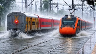 High Speed Train Vande Bharat Express Himsagar Sf Expressaugust Kranti Teajs Rajdhani Express