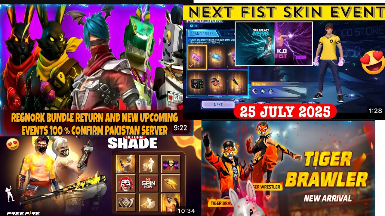 FREE FIRE UPCOMING FIST RED BULL COLLABORATION GOLDEN SAHDE | NEW EVENT