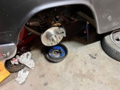 Disc brake conversion
