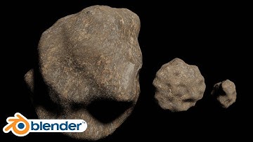 Easiest way to make detailed low poly rocks in blender 2.83