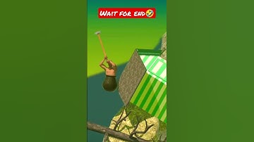 🤣Getting Over It Gameplay | Walkthrough #gettingoverit #shorts #viral #funnygameplay