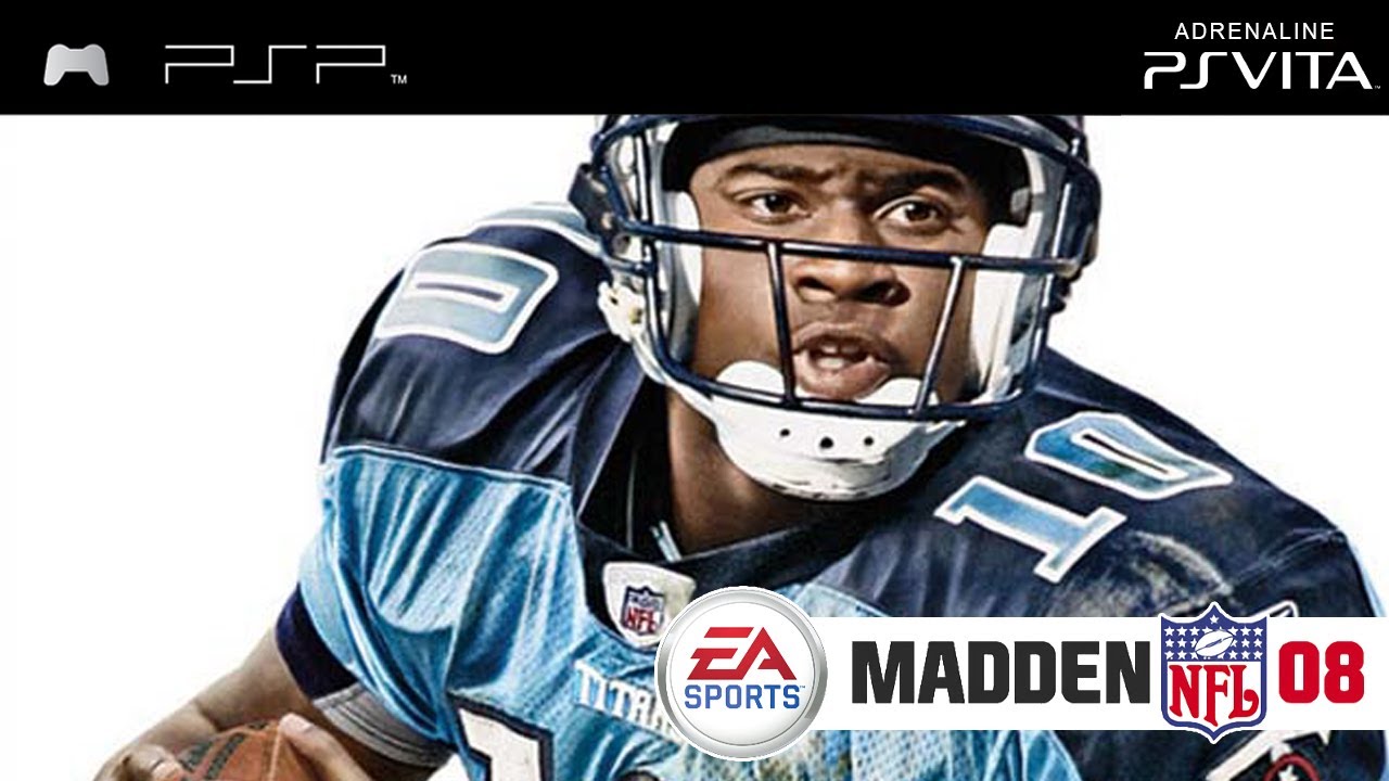 Madden NFL 08 PSP Gameplay on Adrenaline PS Vita [No Commentary