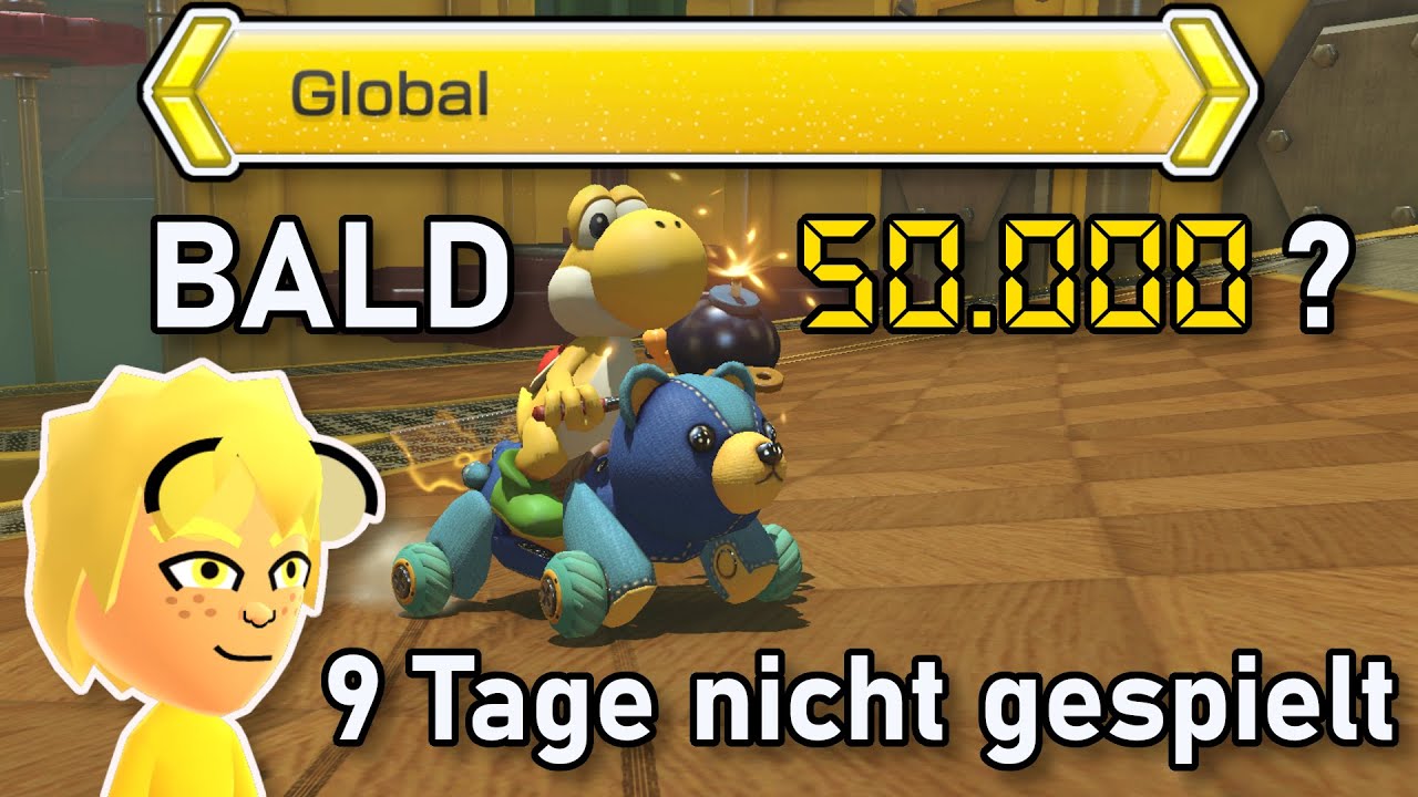 Mario Kart 8 Tipps Und Tricks Deutsch 9 TAGE OFFLINE Kann ich das SPIEL noch? Bald 50k | Global Mario Kart 8