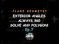 Sum of Exterior Angles of a Polygon | Why the Total is Always 360 (Solved Examples)