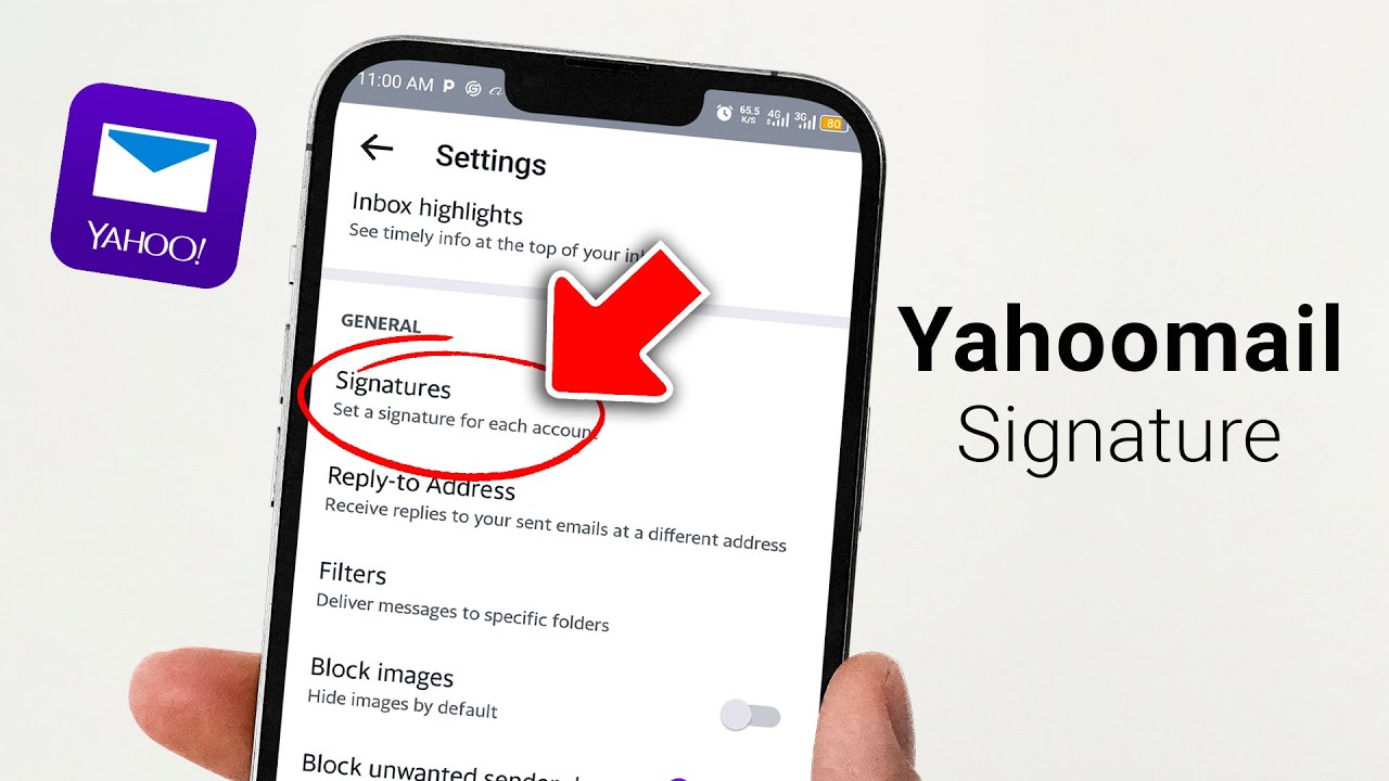 📧 Enable Yahoo Mail Signature on Your Phone: Easy Step-by-Step Guide 📧 ...