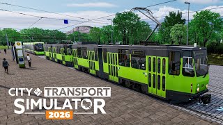 NEW TRAM Add-On | City Transport Simulator 2026 - Gameplay - No Commentary  screenshot 5