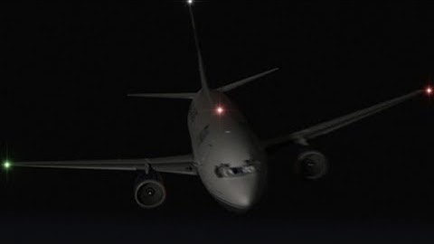 Flash Airlines Flight 604 - Crash Animation