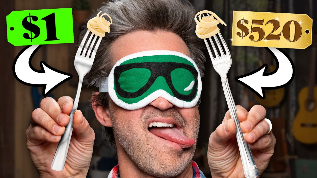 Tasting Cheap Vs. Expensive Products