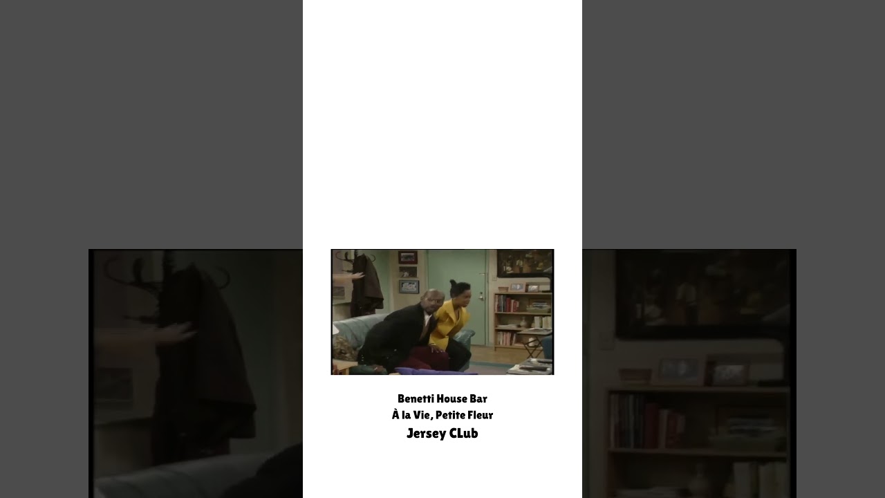 Benetti House Bar - &Agrave; la Vie, Petite Fleur (Jersey Club)