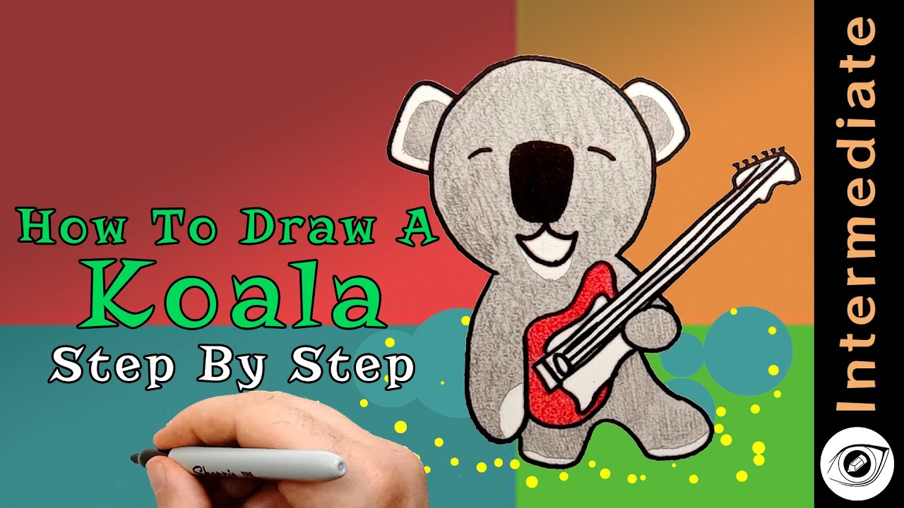 How To Draw A Koala Step By Step YouTube