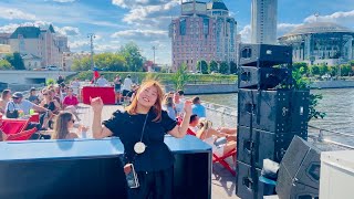 картинка: Прогулка на теплоходе по Москве реке, Красивая летняя Москва💖/Патрики😁