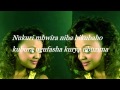 Sweet mutima by  Knowless Official AudioLyrics 2014