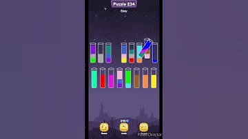 Water Color Sort Puzzle 234 #shorts