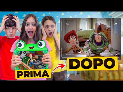 Video SCHOK: ABBIAMO RIPRESO I NOSTRI GIOCATTOLI MUOVERSI DA SOLI *TOY STORY 5*
