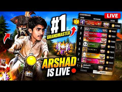 Free Fire Live with ARSHAD💖MOBILE GAMEPLAY GRIND🔥 Free Fire Live! #ff #freefire #facecam