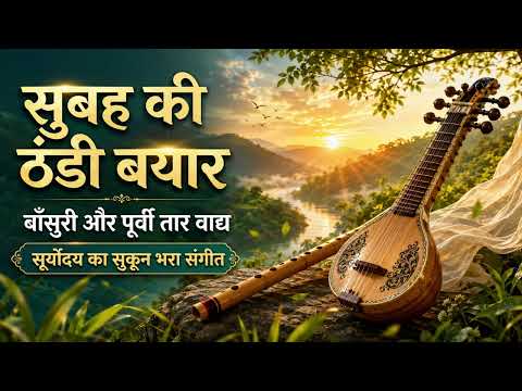 Eastern Flute Music | Serene Sunrise Soundscape | Morning Meditation