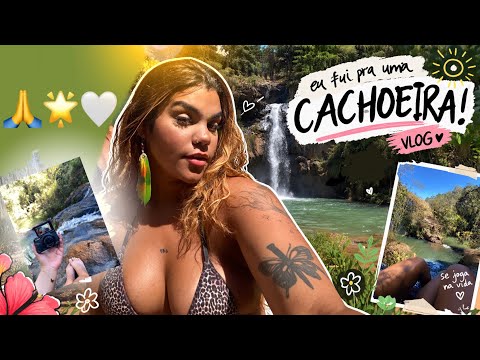 I hiked to a waterfall for the first time! 🌿💦 | GRWM+VLOG