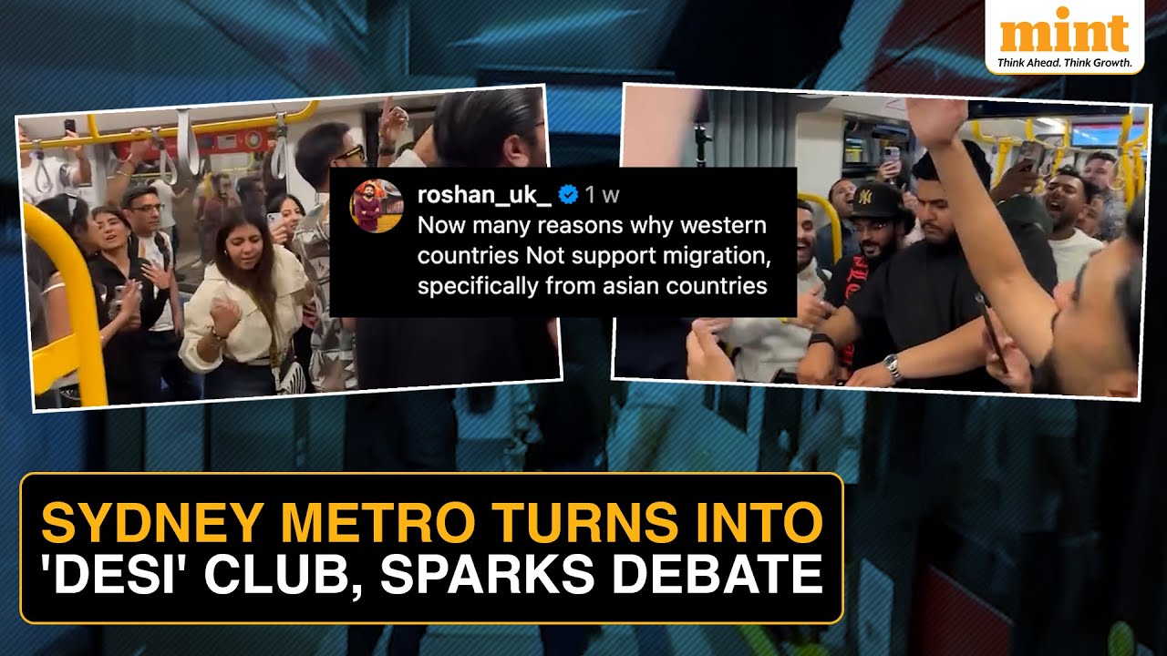 Вирусное видео индийцев, танцующих под «Bewafa» в сиднейском метро, ​​снова вызвало масштабные де...